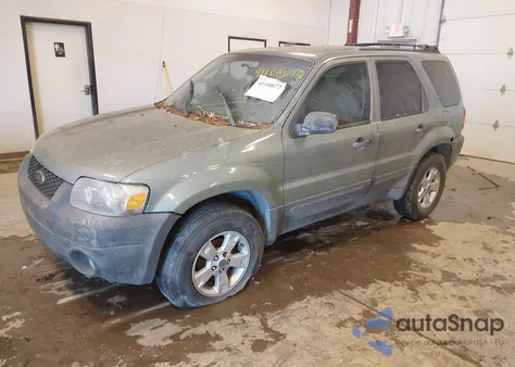 2007 Ford Escape Xlt из США, поврежденный, VIN 1FMYU03Z37KB89285